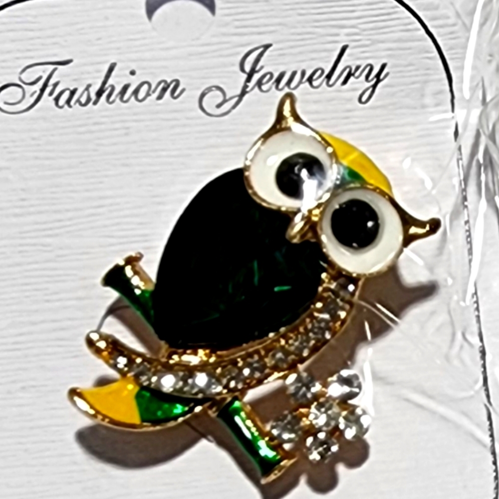 Owl Brooch